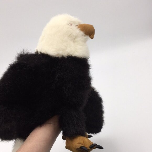 Folkmanis Puppets Eagle Bird Hand Puppet Plush Stuffed Animal 28 - Picture 9 of 11